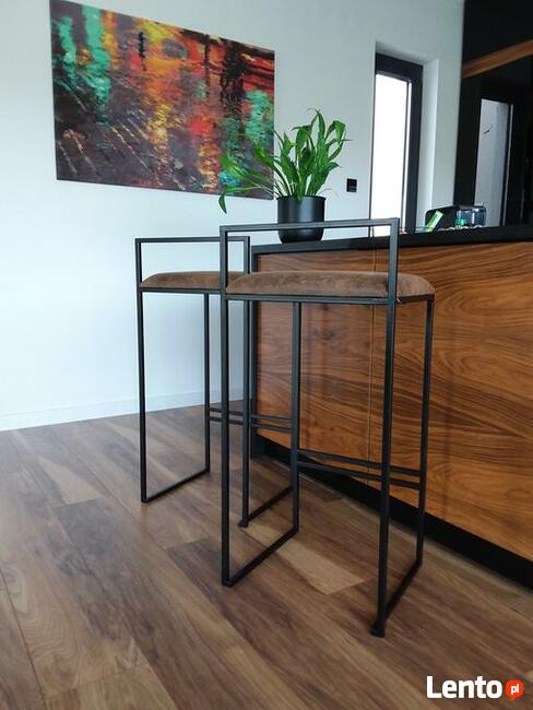 Hoker Minimalistyczny Czarny Wyspa Kuchenna Deer-Design.pl