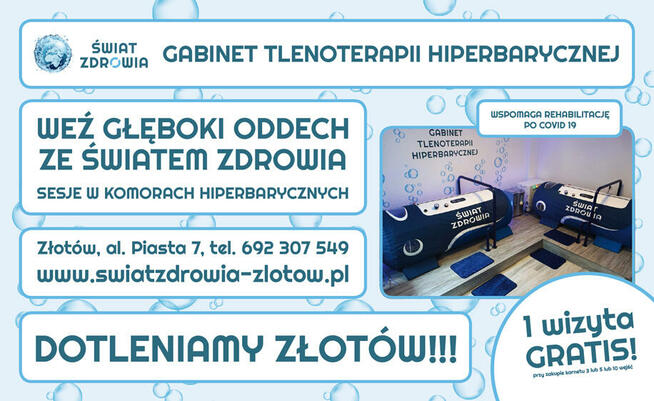 Tlenoterapia hiperbaryczna Złotów