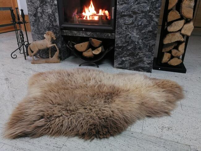 100% Natural Melerade Sheepskin, decorative carpet