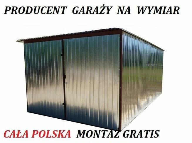 Garaż 3x5 1 gat PROMOCJA Cała Polska MEGA SZYBKI TERMIN raty