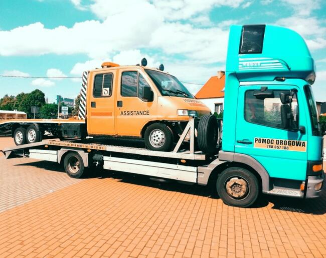 POMOC DROGOWA 24h, HOLOWANIE. AUTA OSOBOWE ORAZ BUSY