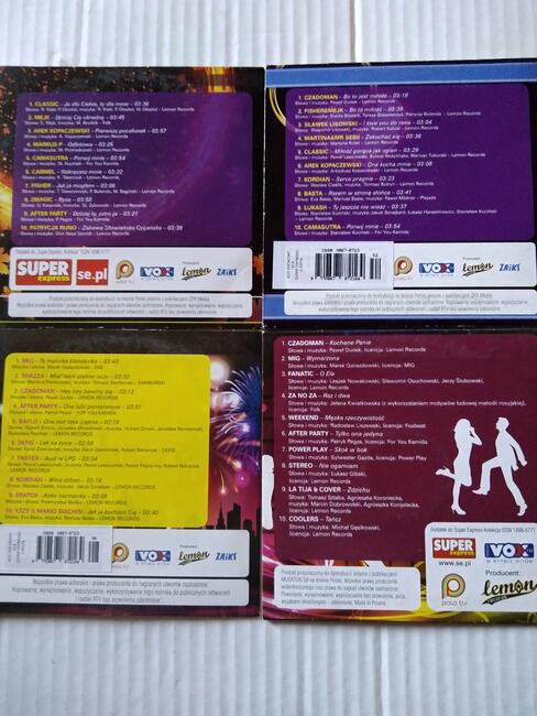 Muzyka disco polo na płytkach CD