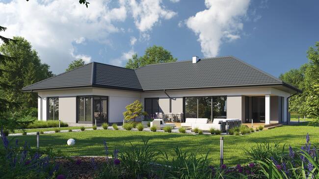 Szwedzka płaska blachodachówka modułowa COMO BUDMAT