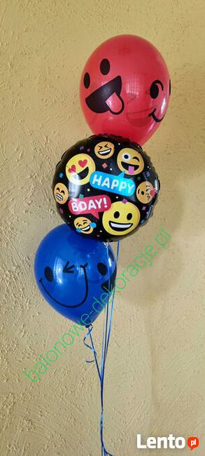 Balony na urodziny.
