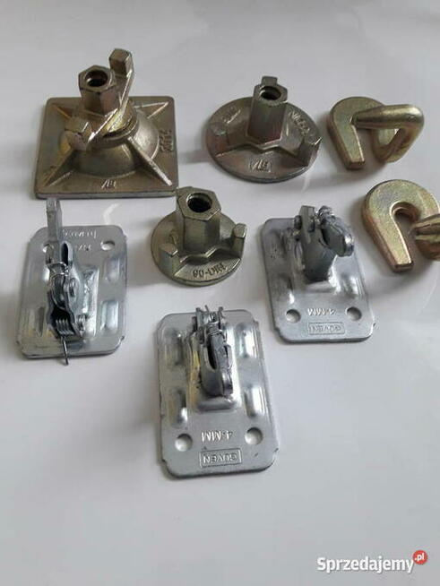 Zacisk sprężynowy 100 szt zaciski żabki żabka SZALUNKi