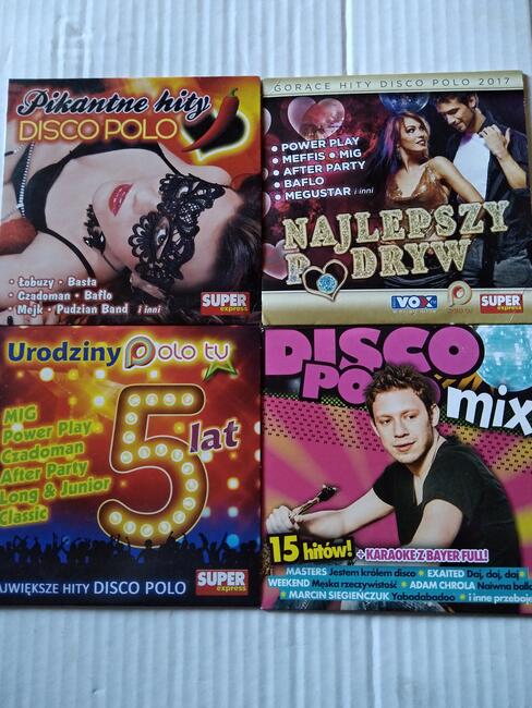 Muzyka disco polo na płytkach CD