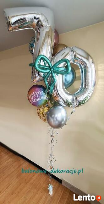 Balony na urodziny.