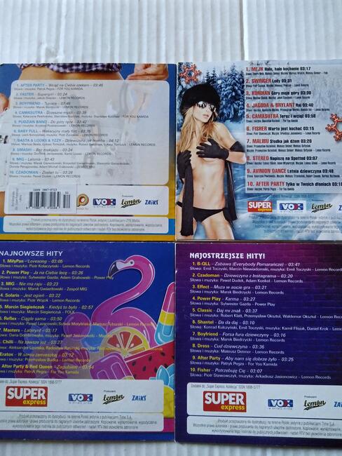 Muzyka disco polo na płytkach CD