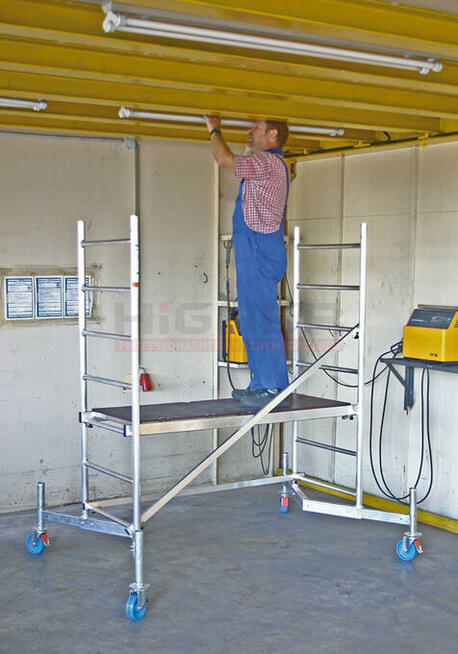 Wynajmę Rusztowanie Krause 3m lekkie aluminiowe z kółkami