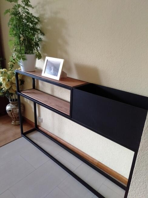 Stylowa Konsola z donica ,