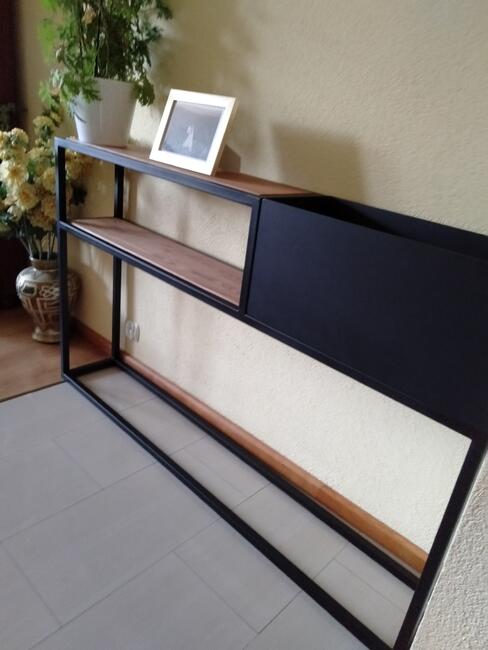 Stylowa Konsola z donica ,