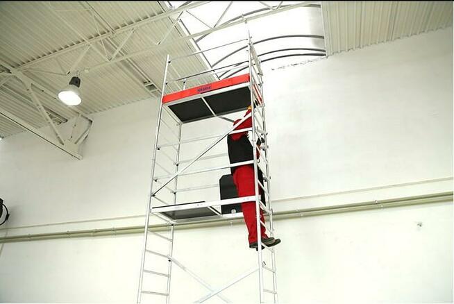 Wypożyczę mobilne rusztowanie aluminiowe 7m wysokie duże