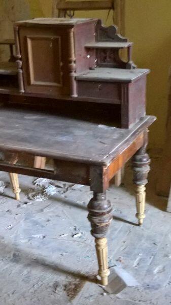 Biurko, sekretarz, do renowacji