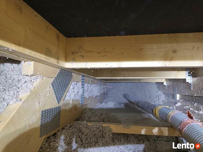 Izolacja i ocieplanie wełną celulozową