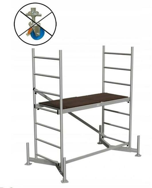 Wynajmę LEKKIE mobilne Rusztowanie aluminiowe remont ogród