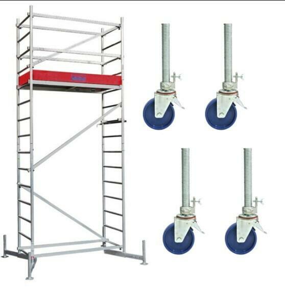 Wynajmę LEKKIE mobilne Rusztowanie aluminiowe remont ogród