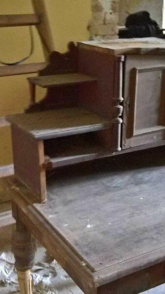 Biurko, sekretarz, do renowacji