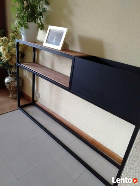 Półka do przedpokoju, donica