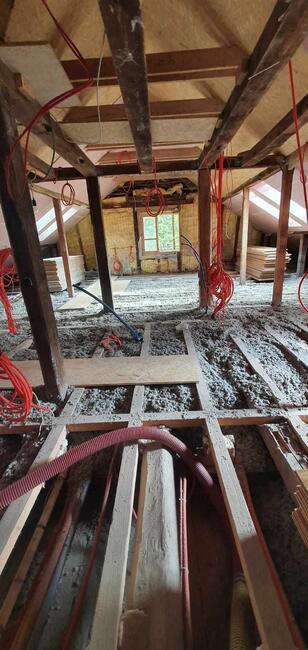 Ocieplanie, celuloza, izolacja wełną celulozową