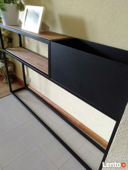 Półka do przedpokoju, donica