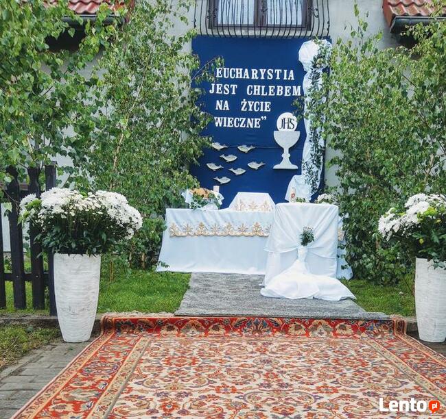 Rybka malowana dekoracja Pierwsza Komunia Boże Ciało