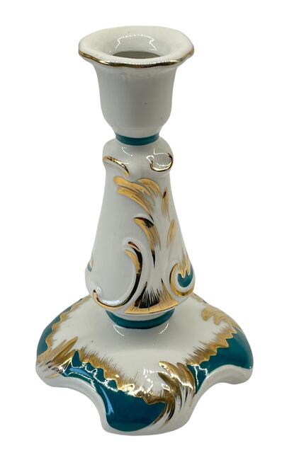 Porcelanowy świecznik Ćmielów