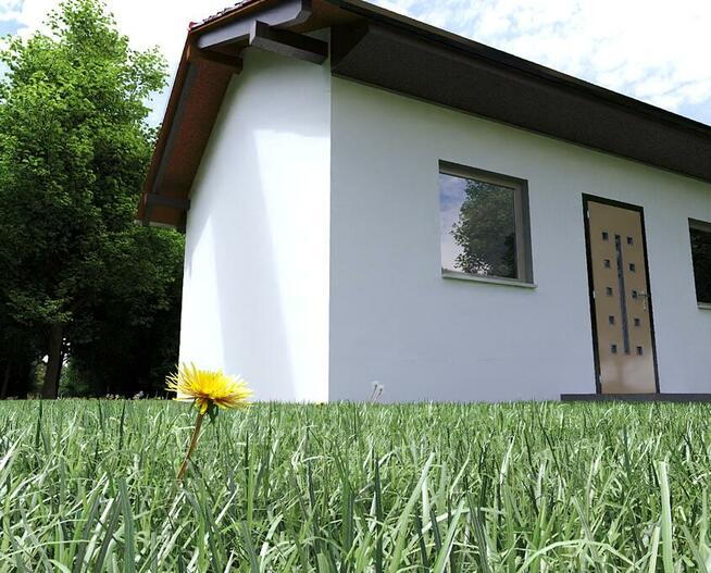 Projekt domu ZG1a - na zgłoszenie (bez pozwolenia)