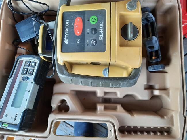 TOPCON NIWELATOR LASEROWY RL-H4C detektor zestaw Faktura VAT