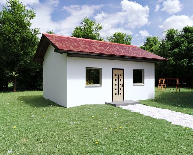 Projekt domu ZG1a - na zgłoszenie (bez pozwolenia)