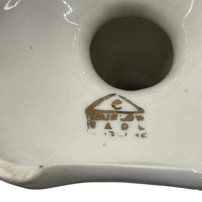 Porcelanowy świecznik Ćmielów