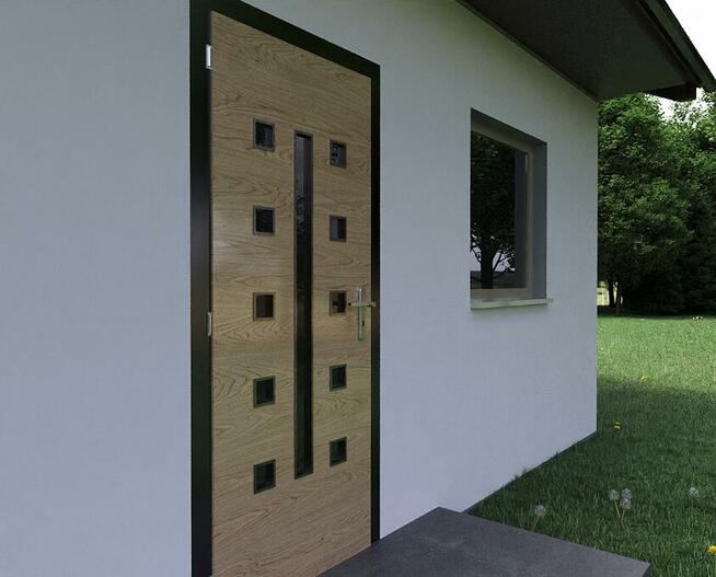 Projekt domu ZG1a - na zgłoszenie (bez pozwolenia)