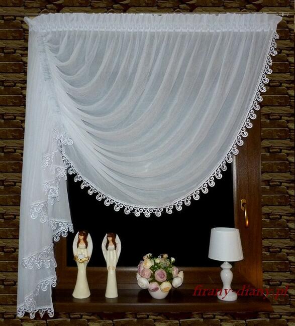 Szycie i modelowanie firan, sklep internetowy, firany z woalu