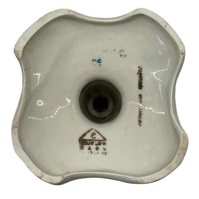 Porcelanowy świecznik Ćmielów