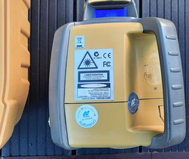 TOPCON NIWELATOR LASEROWY RL-H4C detektor zestaw Faktura VAT