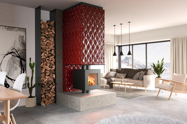 Ciepłe kominki akumulacyjne - zdrowe i ekonomiczne.