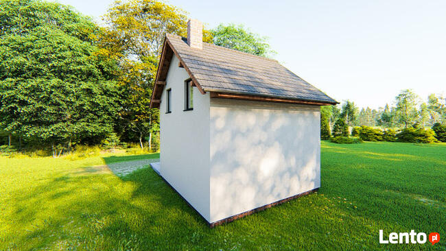 Projekt domu ZG9l - na zgłoszenie (bez pozwolenia)