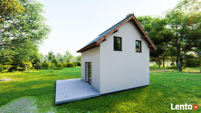 Projekt domu ZG9l - na zgłoszenie (bez pozwolenia)