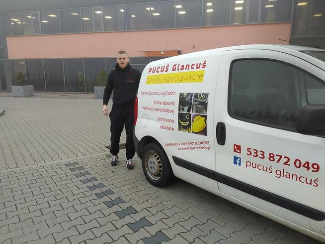 PUCUŚ Glancuś pranie Pranie wykładzin wielkopowierzchniowych