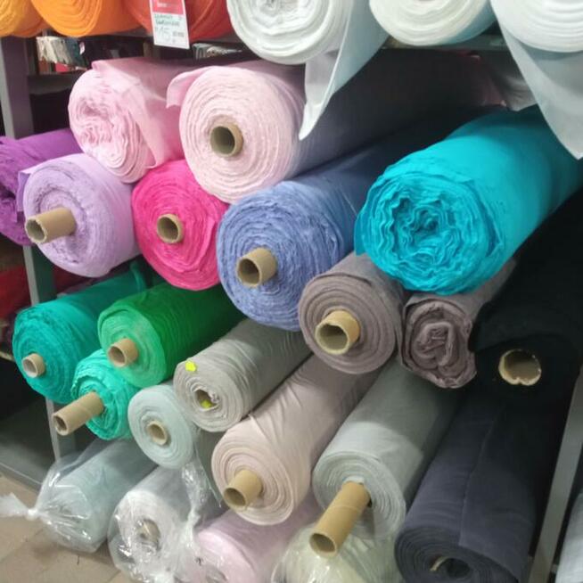 Tanie tkaniny i dzianiny. Odzieżowe, tapicerskie, stoki.