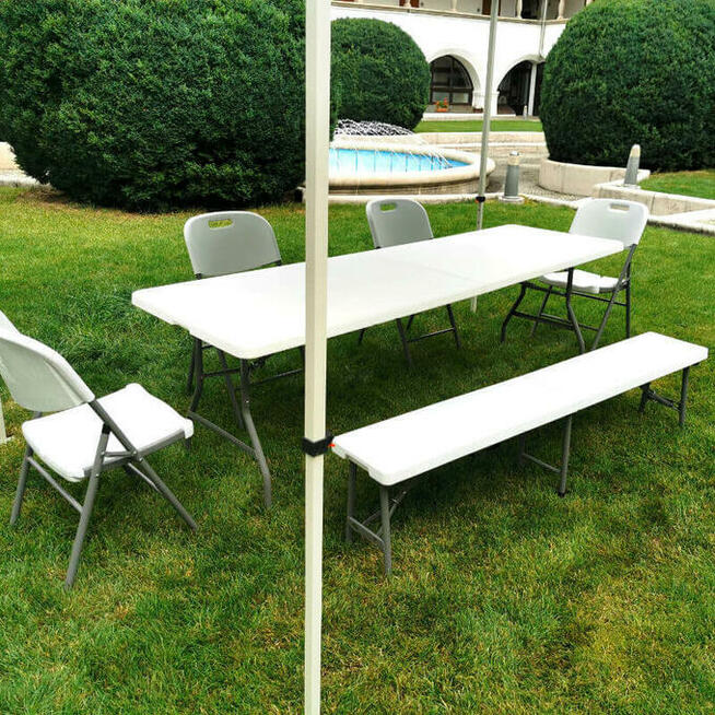 Ławka składana plastikowa