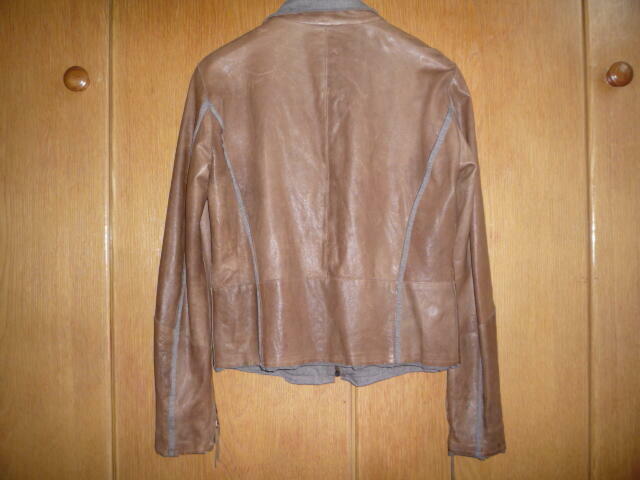 Przepiękna skórzana kurteczka marki światowej UNISONO ITALY