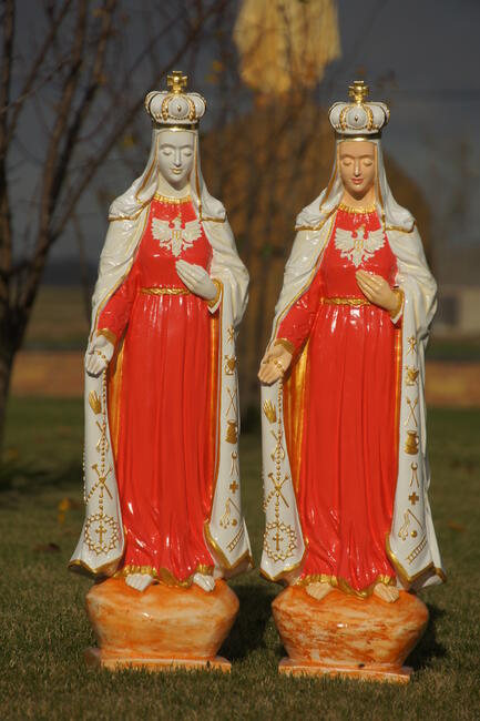 Figurka Matka Boża Królowa Polski. Matka Boska Licheńska