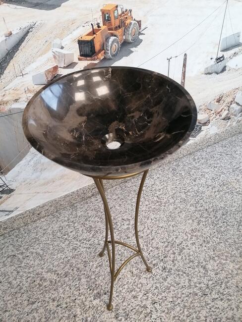 Umywalka marmurowa EMPERADOR DARK