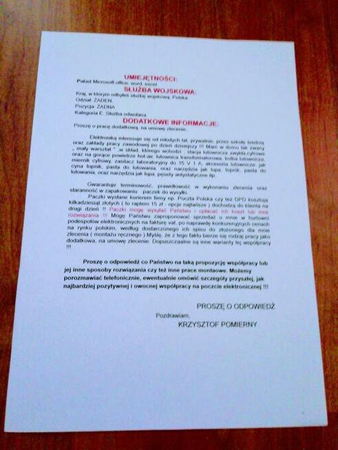 Monter podzespołów elektronicznych