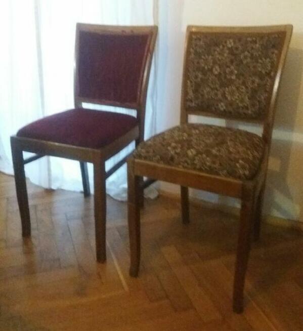 Krzesła przedwojenne Różne tapicerki Do wyboru