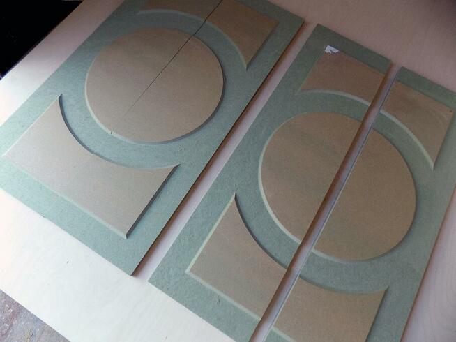 Frezowanie CNC Sklejka, drewno