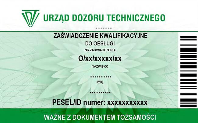 Kurs obsługi wózka widłowego