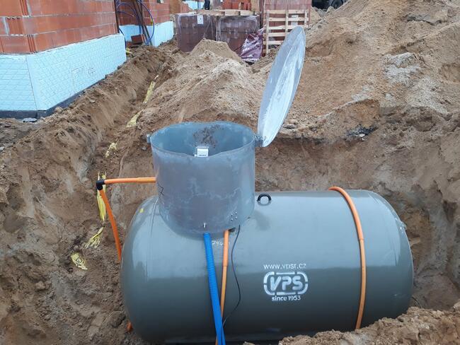 Zbiornik na gaz płynny 2700L / 3600L / 4850L / 6400L podziem