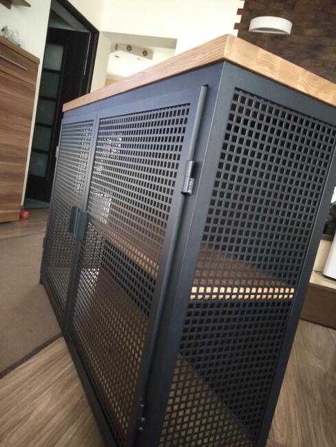 Komoda, półka Loft industrialny Styl