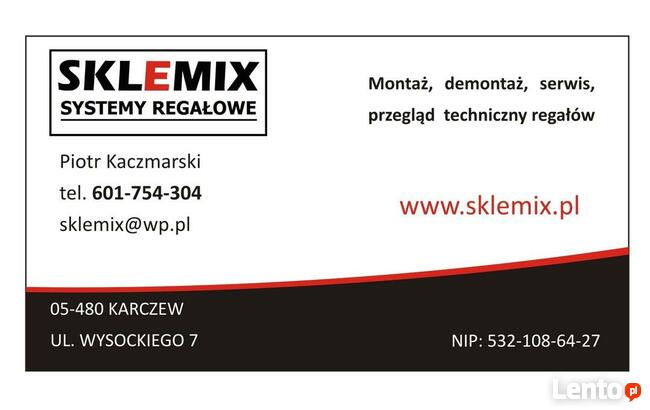 UŻYWANE REGAŁY NA KOŁA I OPONY